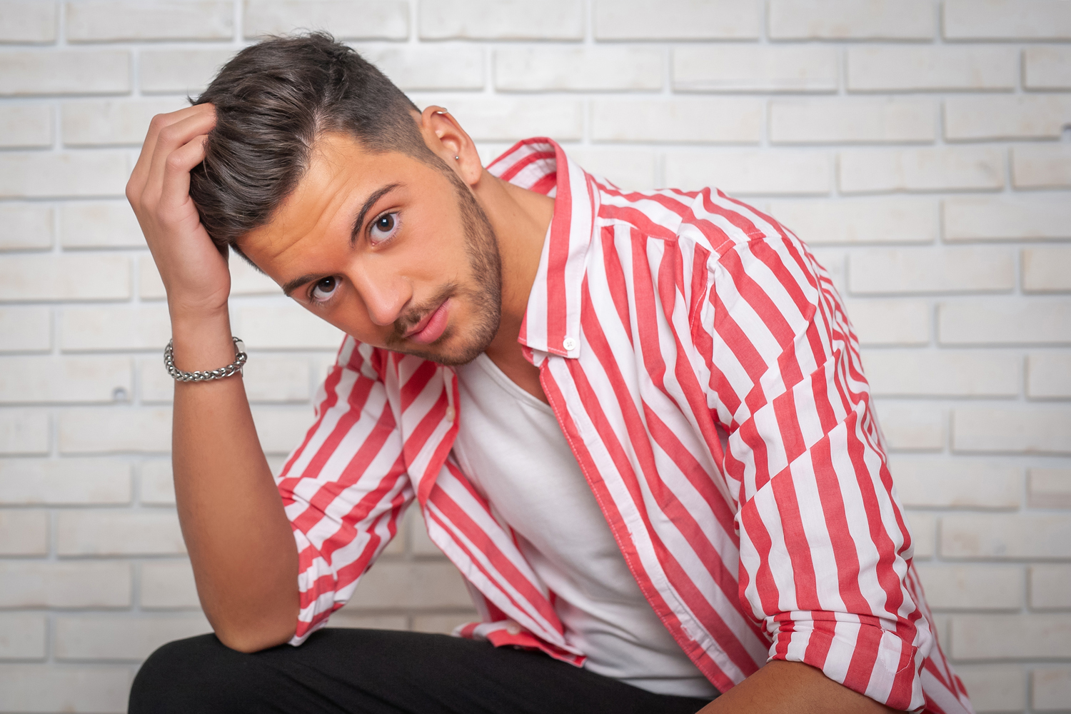 Modelo profissional LI060, masculino, 1.78 de altura, de Lisboa - Agência SVRP