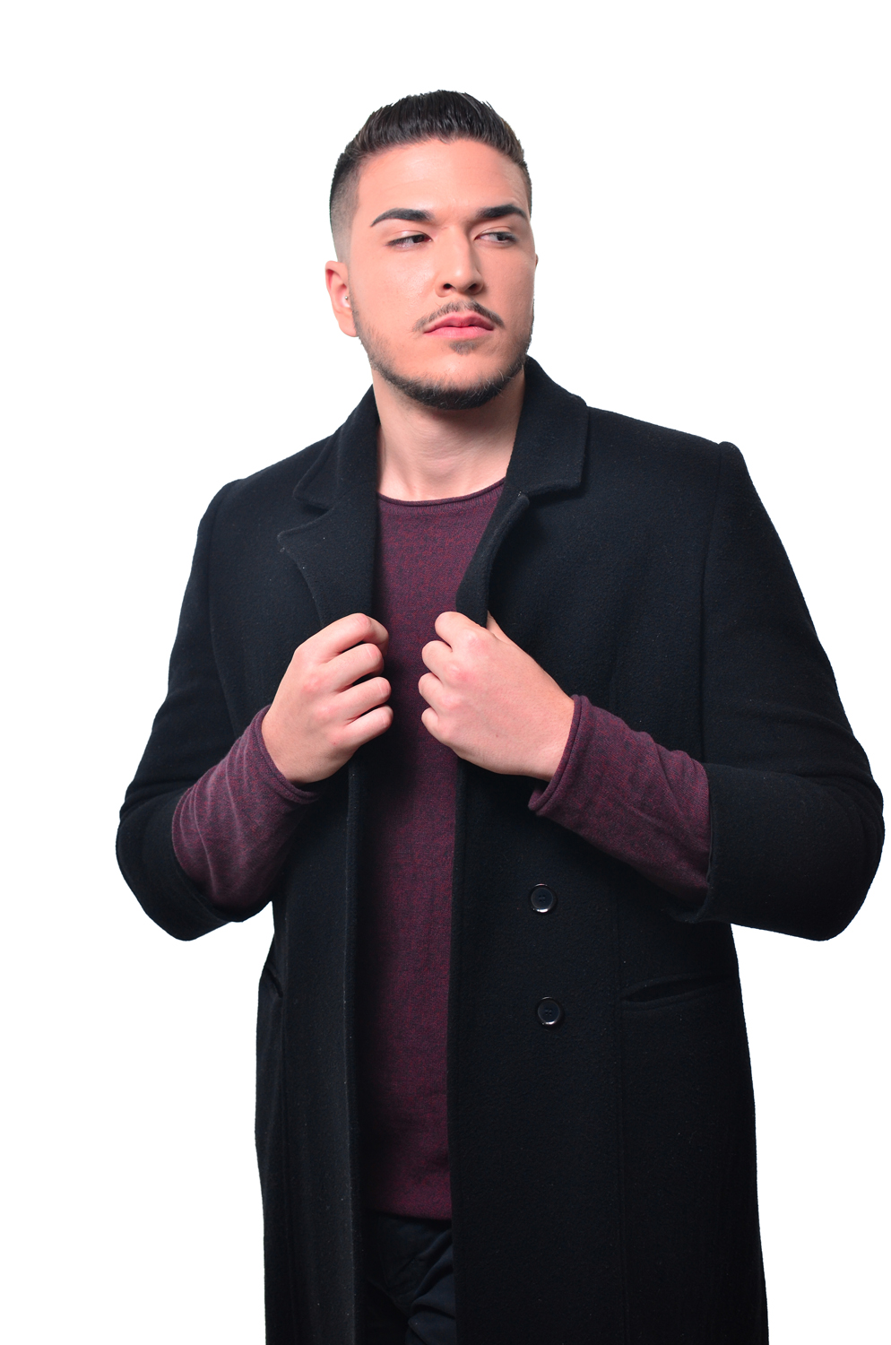 Modelo profissional PO034, masculino, 1.93 de altura, de Porto - Agência SVRP